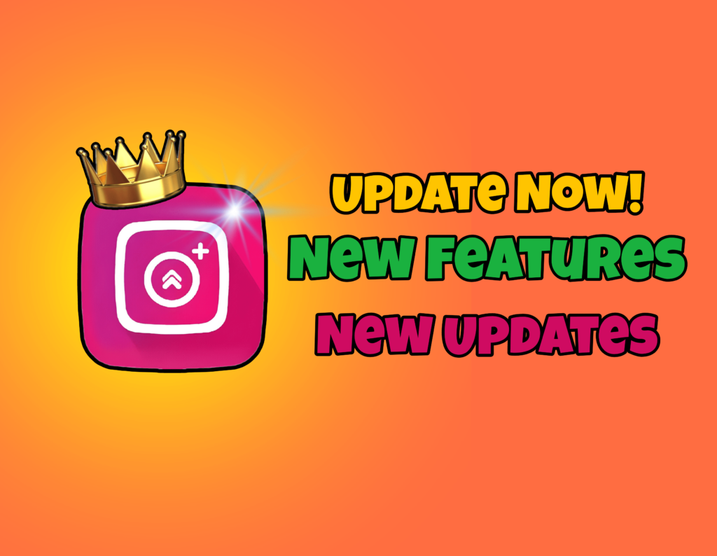InstaUp Update and features