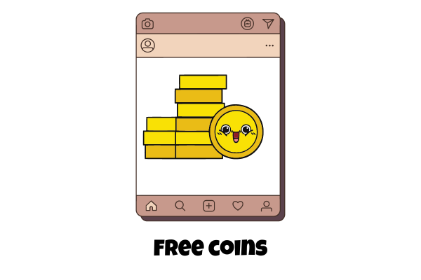 Instaup Free Coins